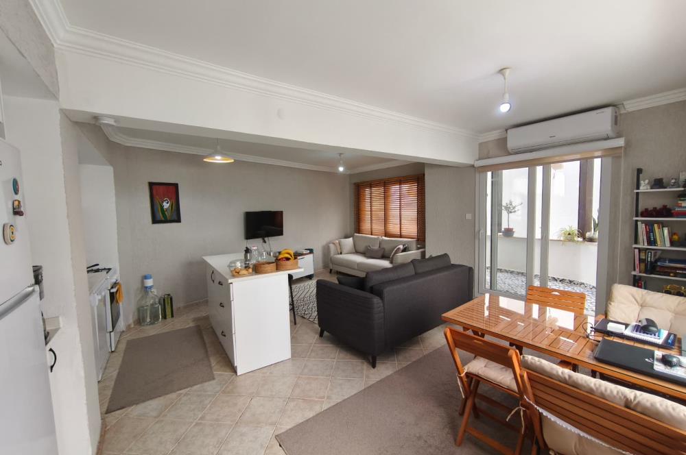 Bodrum Kumbahçe’de Denize 300 Metre Mesafede 2+1 Bahçe Katı | Full Renovasyon