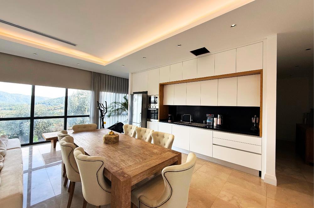 BODRUM KIZILAĞAÇ SATILIK 7+1 DUBLEKS VİLLA