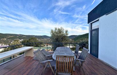 BODRUM KIZILAĞAÇ SATILIK 7+1 DUBLEKS VİLLA