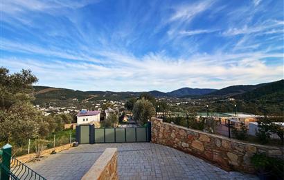 BODRUM KIZILAĞAÇ SATILIK 7+1 DUBLEKS VİLLA