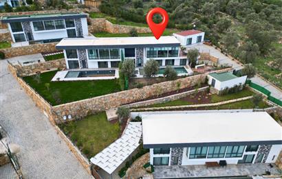 BODRUM KIZILAĞAÇ SATILIK 7+1 DUBLEKS VİLLA