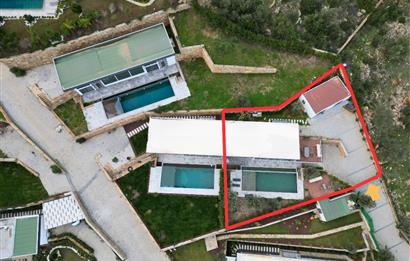 BODRUM KIZILAĞAÇ SATILIK 7+1 DUBLEKS VİLLA