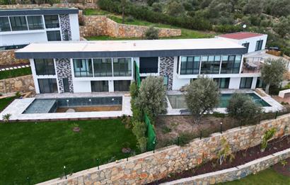 BODRUM KIZILAĞAÇ SATILIK 7+1 DUBLEKS VİLLA