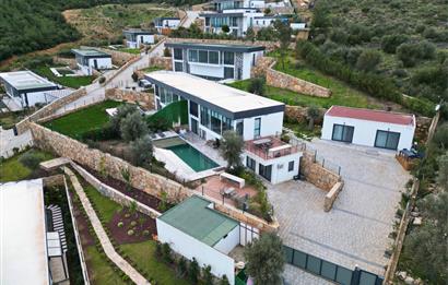BODRUM KIZILAĞAÇ SATILIK 7+1 DUBLEKS VİLLA