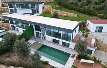 BODRUM KIZILAĞAÇ SATILIK 7+1 DUBLEKS VİLLA