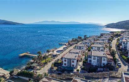 Bodrum Aura Residence Plajlı Manzaralı Bahçeli Satılık 3+1 Daire