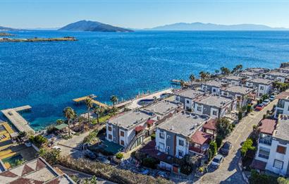 Bodrum Aura Residence Plajlı Manzaralı Bahçeli Satılık 3+1 Daire