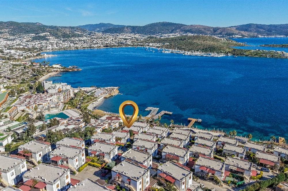 Bodrum Aura Residence Plajlı Manzaralı Bahçeli Satılık 3+1 Daire