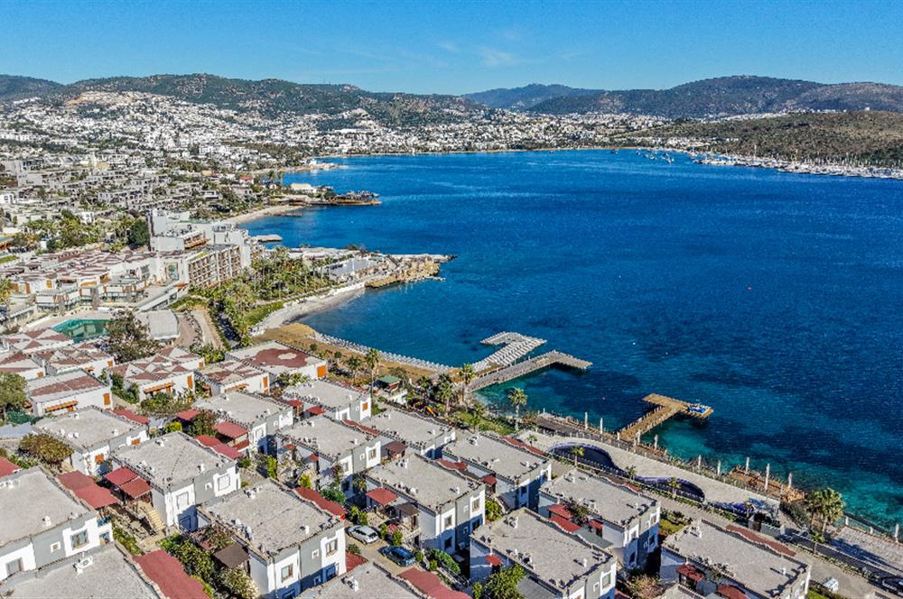 Bodrum Aura Residence Plajlı Manzaralı Bahçeli Satılık 3+1 Daire