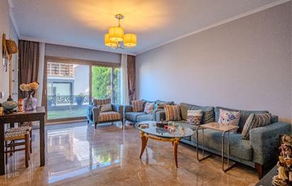Bodrum Aura Residence Plajlı Manzaralı Bahçeli Satılık 3+1 Daire