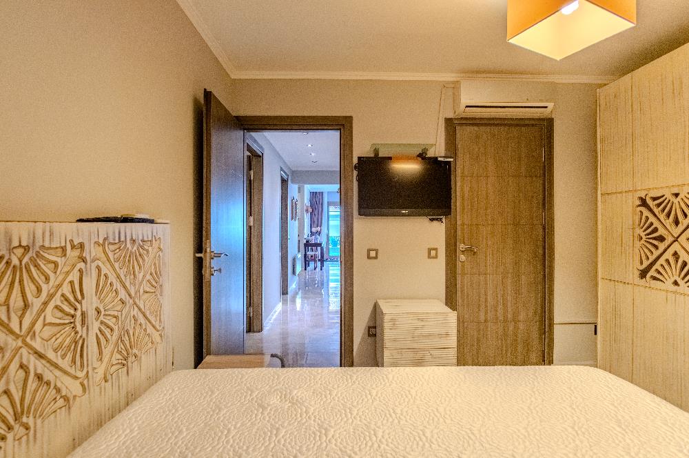 Bodrum Aura Residence Plajlı Manzaralı Bahçeli Satılık 3+1 Daire
