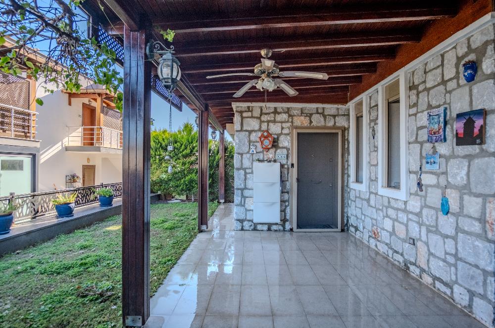 Bodrum Aura Residence Plajlı Manzaralı Bahçeli Satılık 3+1 Daire