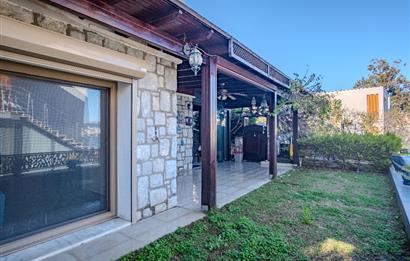 Bodrum Aura Residence Plajlı Manzaralı Bahçeli Satılık 3+1 Daire