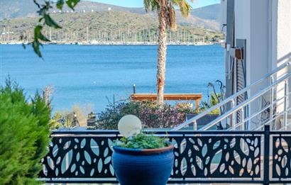Bodrum Aura Residence Plajlı Manzaralı Bahçeli Satılık 3+1 Daire