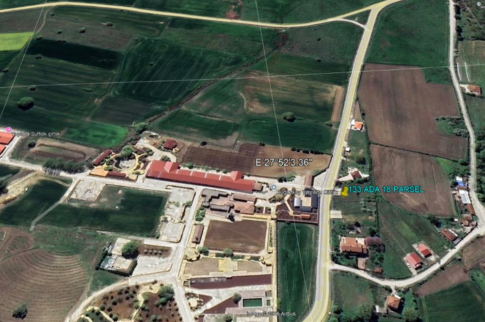 BALIKESİR KARESİ BOĞAZKÖYDE KÖYİÇİ ARSA C21 BAL'DA