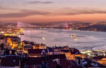 Cihangirde Manzaralı, Eşyalı, Özel Tasarım Dubleks Satılık