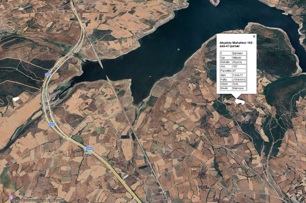 CENTURY21 BAL 'DAN  AKÇAKÖY MAHALLESİNDE SATILIK TARLA