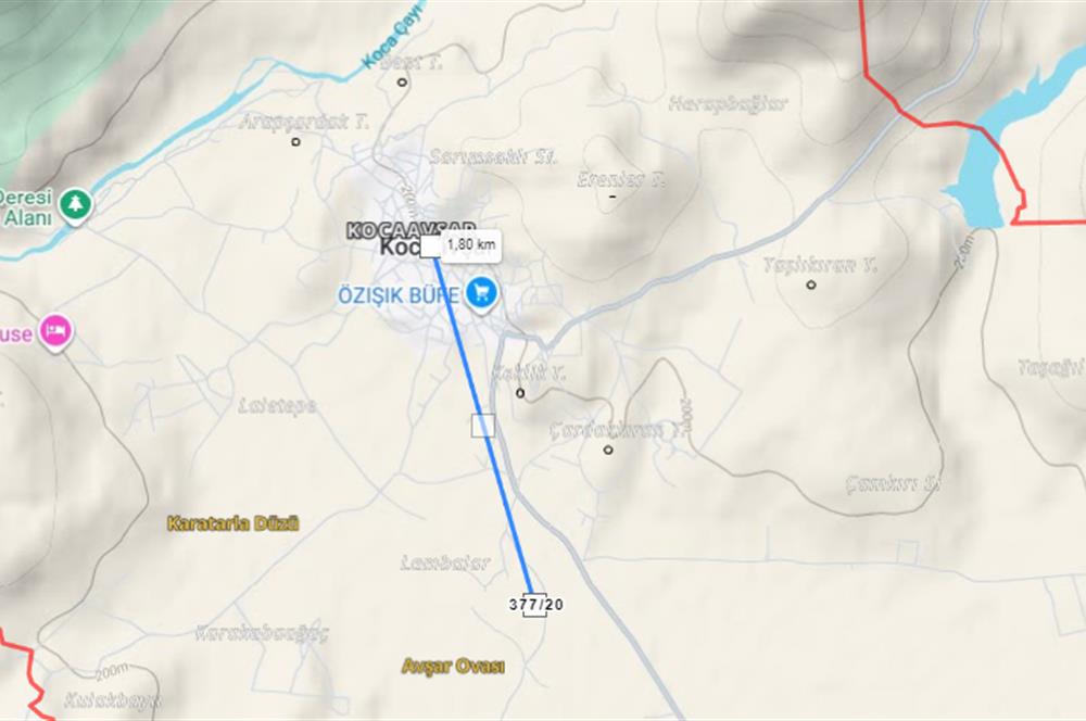 C21 BAL'DAN KOCAAVŞAR'DA GÖKÇEYAZI'YA YAKIN SATILIK TARLA