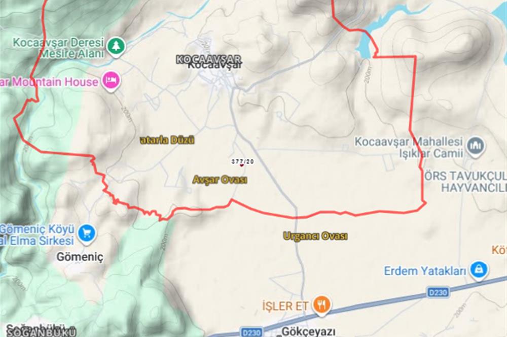 C21 BAL'DAN KOCAAVŞAR'DA GÖKÇEYAZI'YA YAKIN SATILIK TARLA