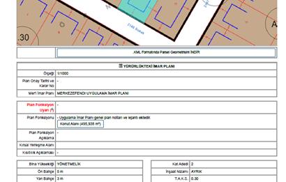 Çakmak (Karahasanlı)da 2 Kat imarlı Satılık Köşe Parsel Arsa...