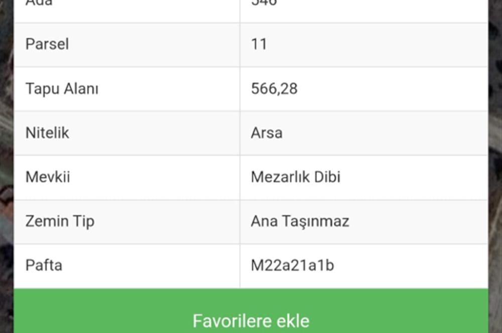 Çakmak (Karahasanlı)da 2 Kat imarlı Satılık Köşe Parsel Arsa...