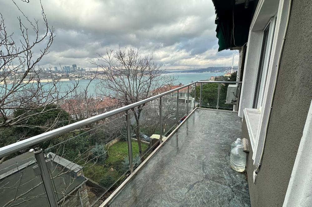 Kuzguncuk'ta Muhteşem Boğaz Manzaralı Kiralık Daire