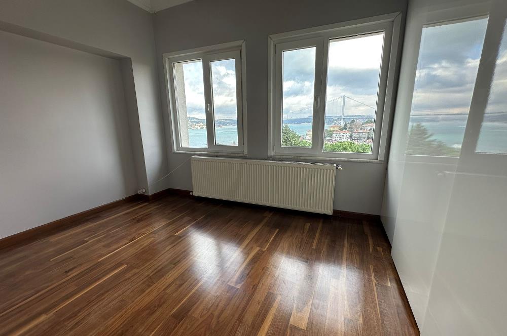 Kuzguncuk'ta Muhteşem Boğaz Manzaralı Kiralık Daire