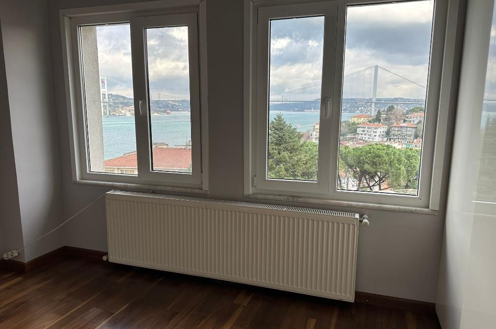 Kuzguncuk'ta Muhteşem Boğaz Manzaralı Kiralık Daire