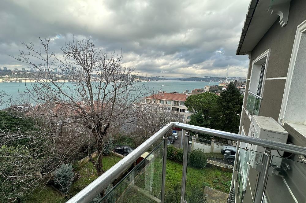 Kuzguncuk'ta Muhteşem Boğaz Manzaralı Kiralık Daire