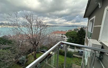 Kuzguncuk'ta Muhteşem Boğaz Manzaralı Kiralık Daire