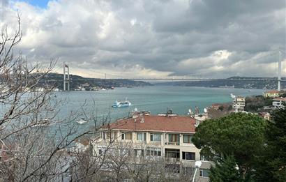 Kuzguncuk'ta Muhteşem Boğaz Manzaralı Kiralık Daire