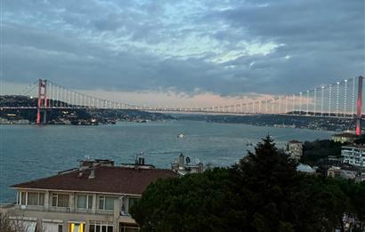 Kuzguncuk'ta Muhteşem Boğaz Manzaralı Kiralık Daire