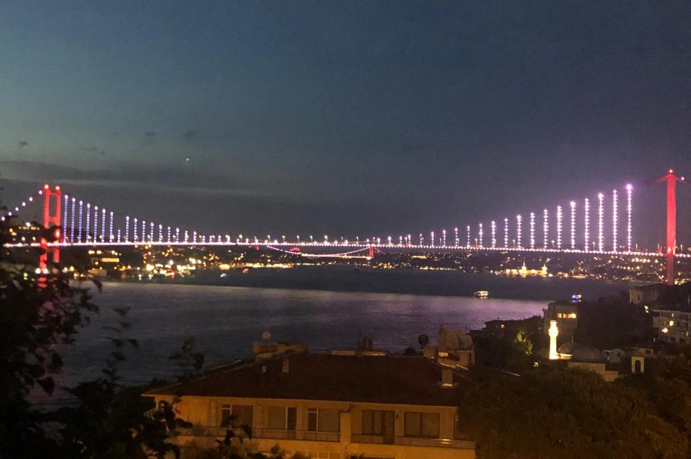 Kuzguncuk'ta Muhteşem Boğaz Manzaralı Kiralık Daire