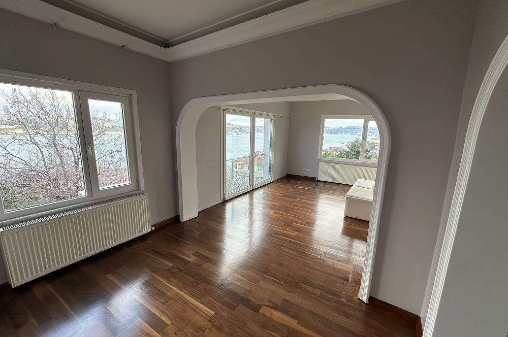 Kuzguncuk'ta Muhteşem Boğaz Manzaralı Kiralık Daire