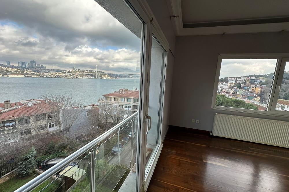 Kuzguncuk'ta Muhteşem Boğaz Manzaralı Kiralık Daire