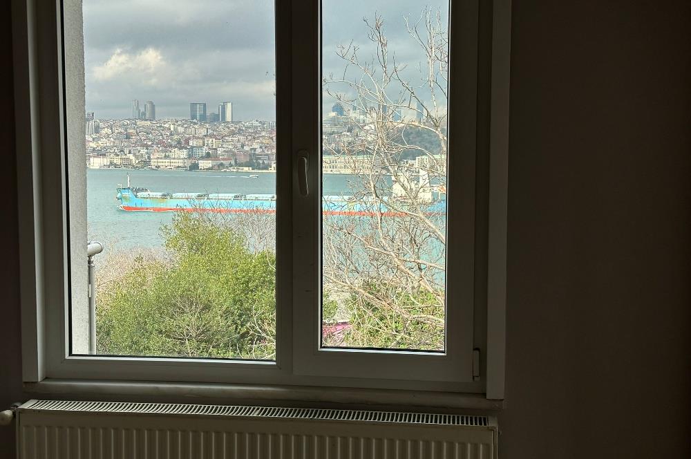 Kuzguncuk'ta Muhteşem Boğaz Manzaralı Kiralık Daire