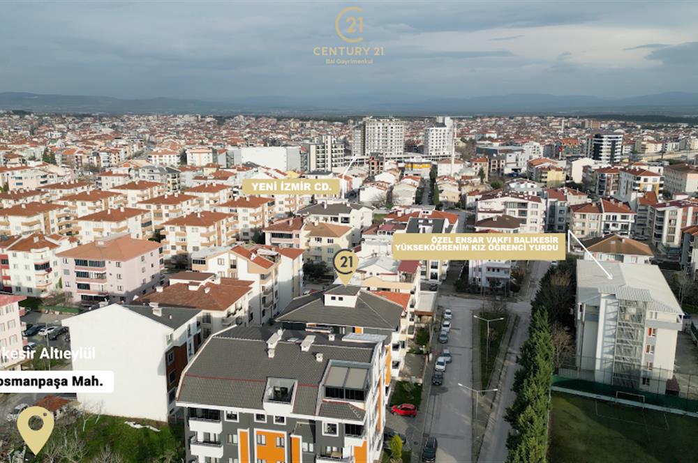 Century21 Bal 'dan GOP'ta 2+1 Satılık Daire.