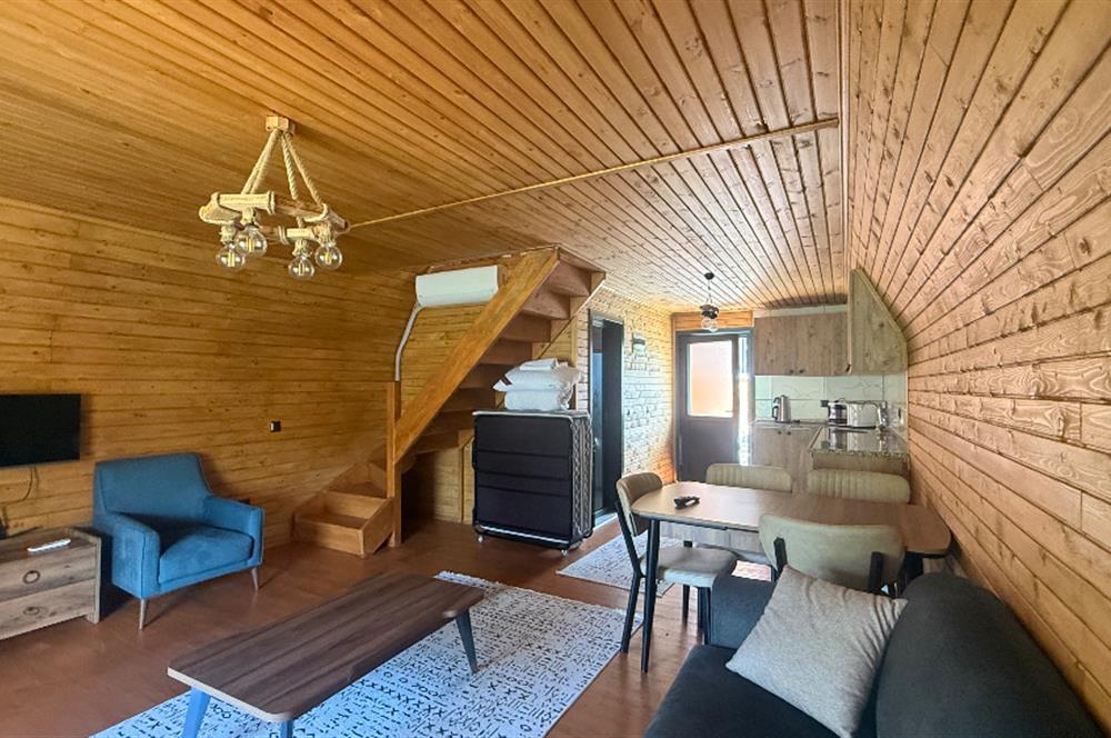 TRABZON YOMRA İKİSU'DA DOĞA İÇİNDE SATILIK BUNGALOV