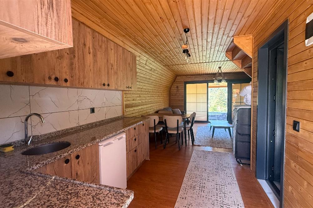 TRABZON YOMRA İKİSU'DA DOĞA İÇİNDE SATILIK BUNGALOV