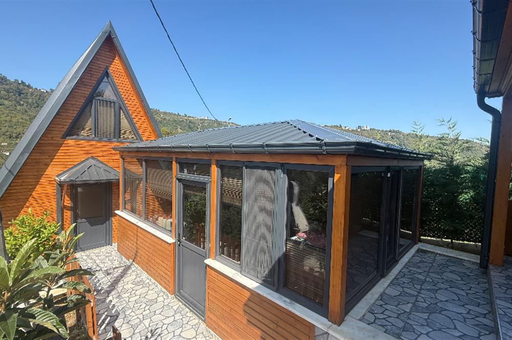TRABZON YOMRA İKİSU'DA DOĞA İÇİNDE SATILIK BUNGALOV