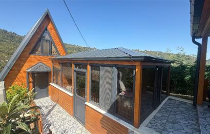 TRABZON YOMRA İKİSU'DA DOĞA İÇİNDE SATILIK BUNGALOV