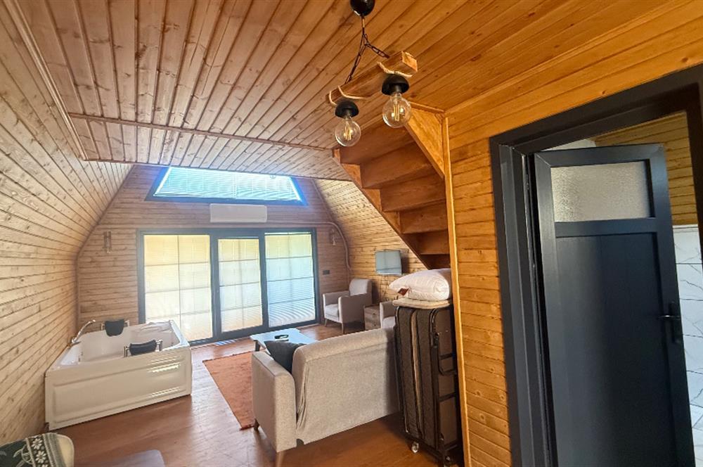 TRABZON YOMRA İKİSU'DA DOĞA İÇİNDE SATILIK BUNGALOV