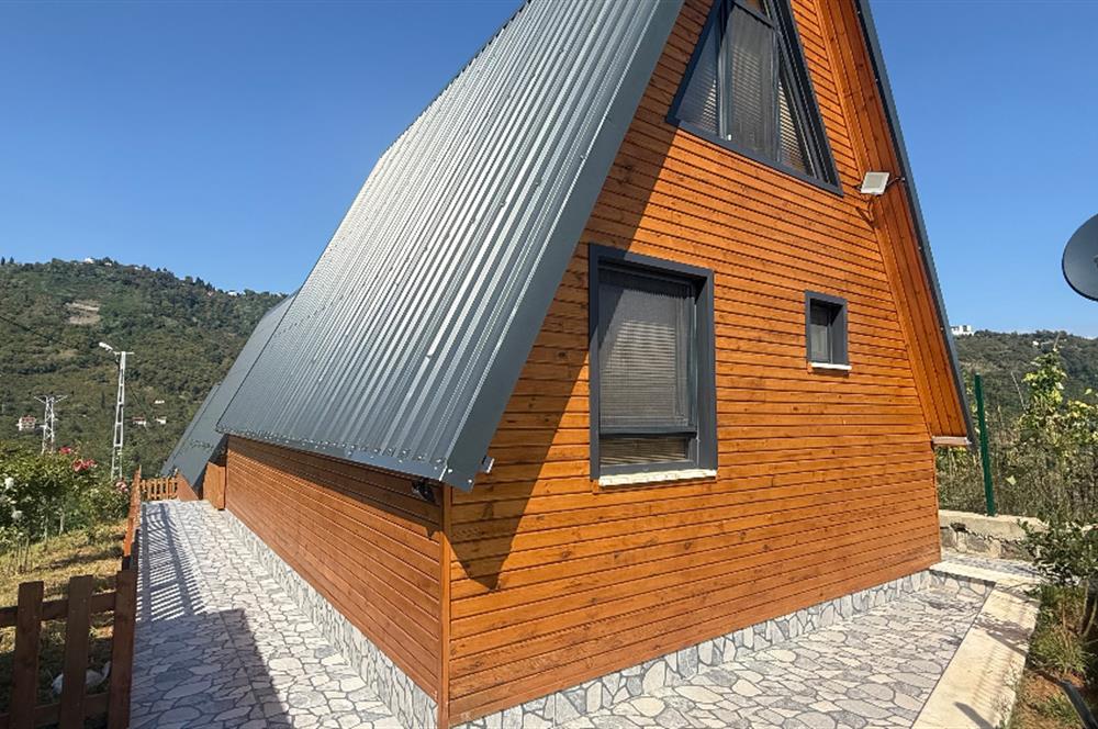 TRABZON YOMRA İKİSU'DA DOĞA İÇİNDE SATILIK BUNGALOV