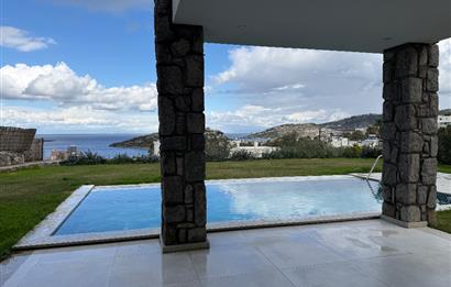 Bodrum Yalıkavak Tilkicik Denize 500m Yürüme Mesafesinde Özel Havuzlu Deniz Manzaralı Yıllık Kiralık Tam Müstakil Villa