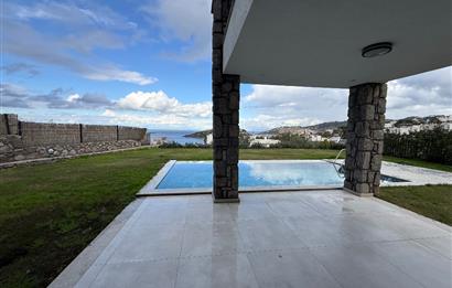 Bodrum Yalıkavak Tilkicik Denize 500m Yürüme Mesafesinde Özel Havuzlu Deniz Manzaralı Yıllık Kiralık Tam Müstakil Villa
