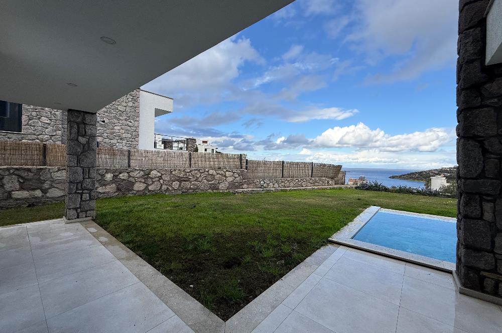Bodrum Yalıkavak Tilkicik Denize 500m Yürüme Mesafesinde Özel Havuzlu Deniz Manzaralı Yıllık Kiralık Tam Müstakil Villa