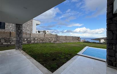 Bodrum Yalıkavak Tilkicik Denize 500m Yürüme Mesafesinde Özel Havuzlu Deniz Manzaralı Yıllık Kiralık Tam Müstakil Villa