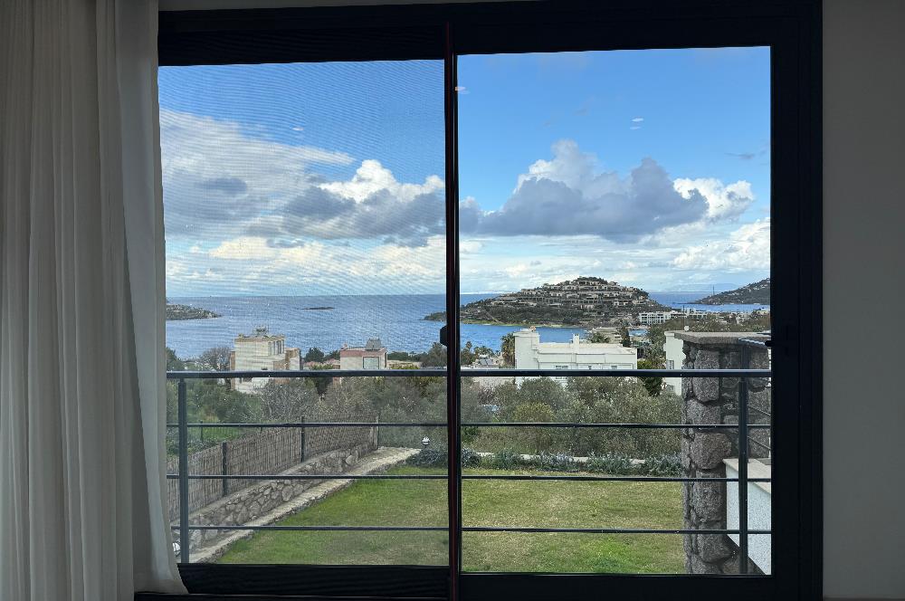 Bodrum Yalıkavak Tilkicik Denize 500m Yürüme Mesafesinde Özel Havuzlu Deniz Manzaralı Yıllık Kiralık Tam Müstakil Villa