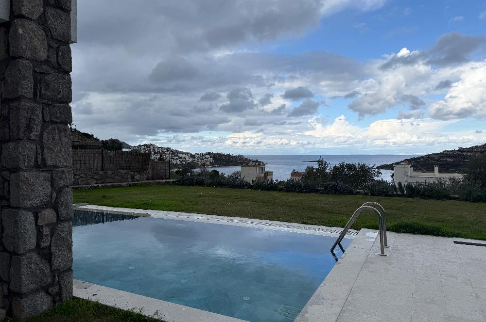 Bodrum Yalıkavak Tilkicik Denize 500m Yürüme Mesafesinde Özel Havuzlu Deniz Manzaralı Yıllık Kiralık Tam Müstakil Villa