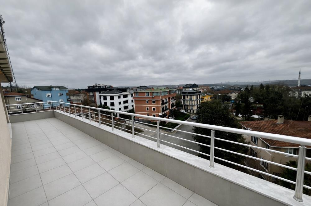 C21'DEN KAPANMAZ TERAS MANZARALI, KREDİYE UYGUN 3+1